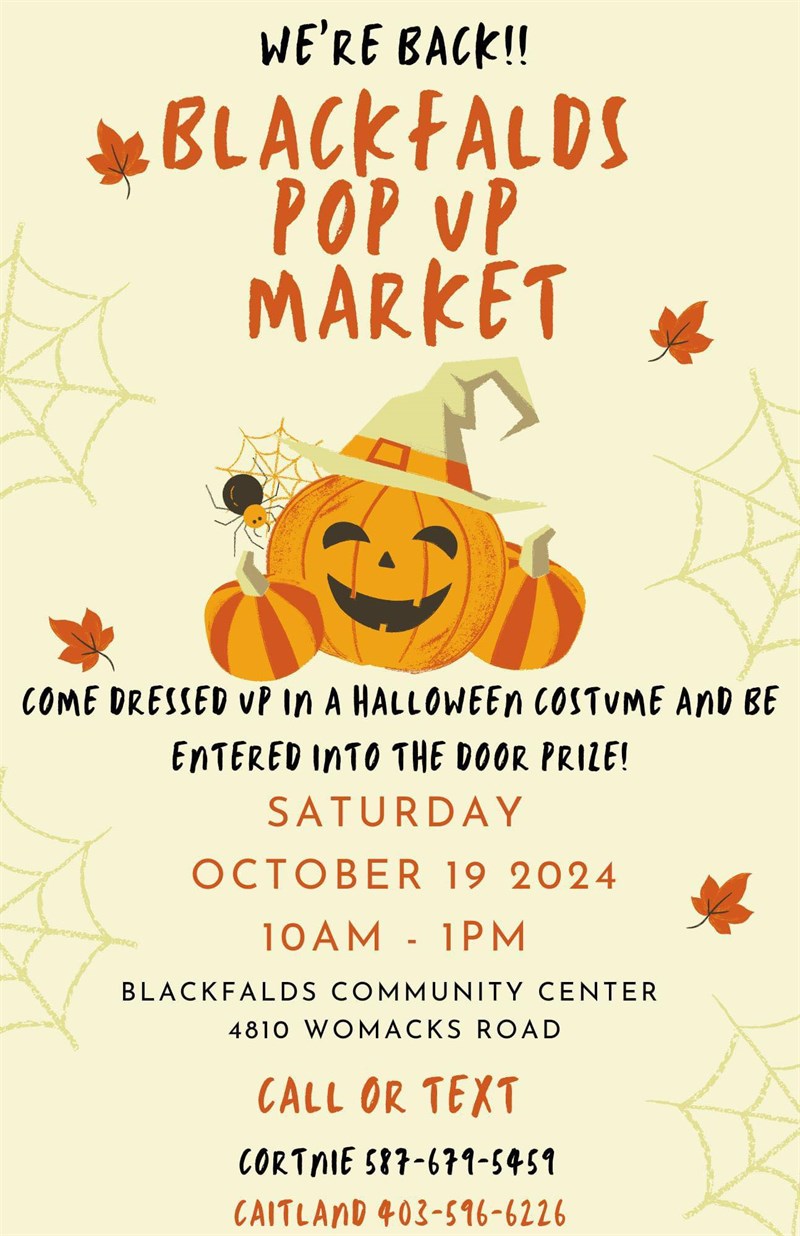 Blackfalds Popup Market